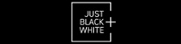 JUST BLACK + WHITE -Logo