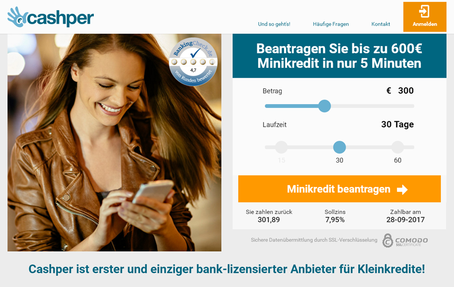 Cashper Screenshot