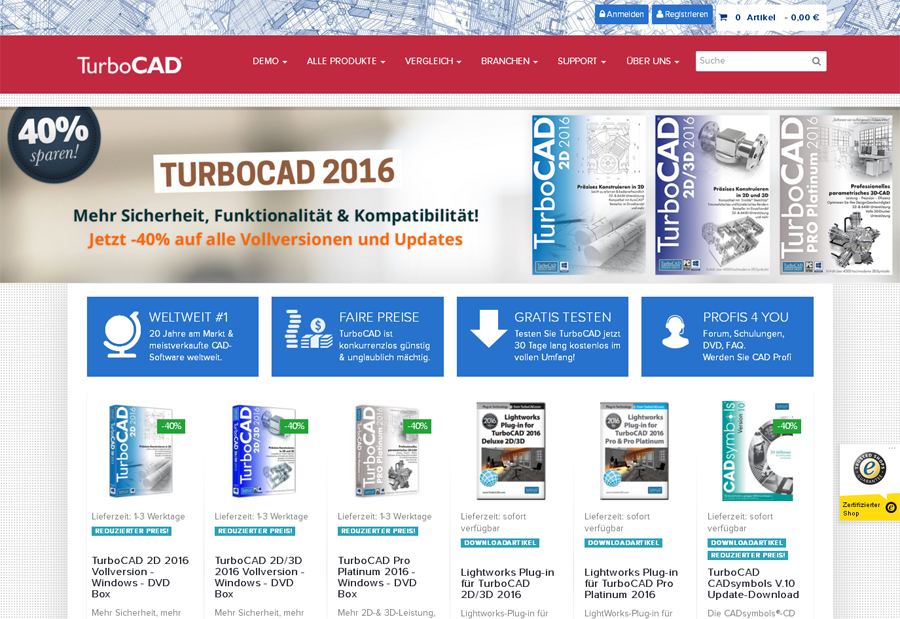 TurboCad Screenshot