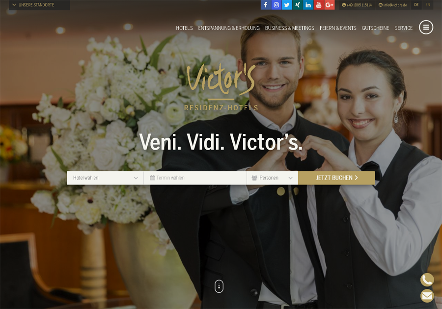 Victors RESIDENZ-HOTELS Screenshot