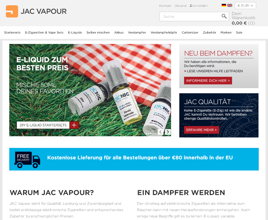JacVapour Screenshot