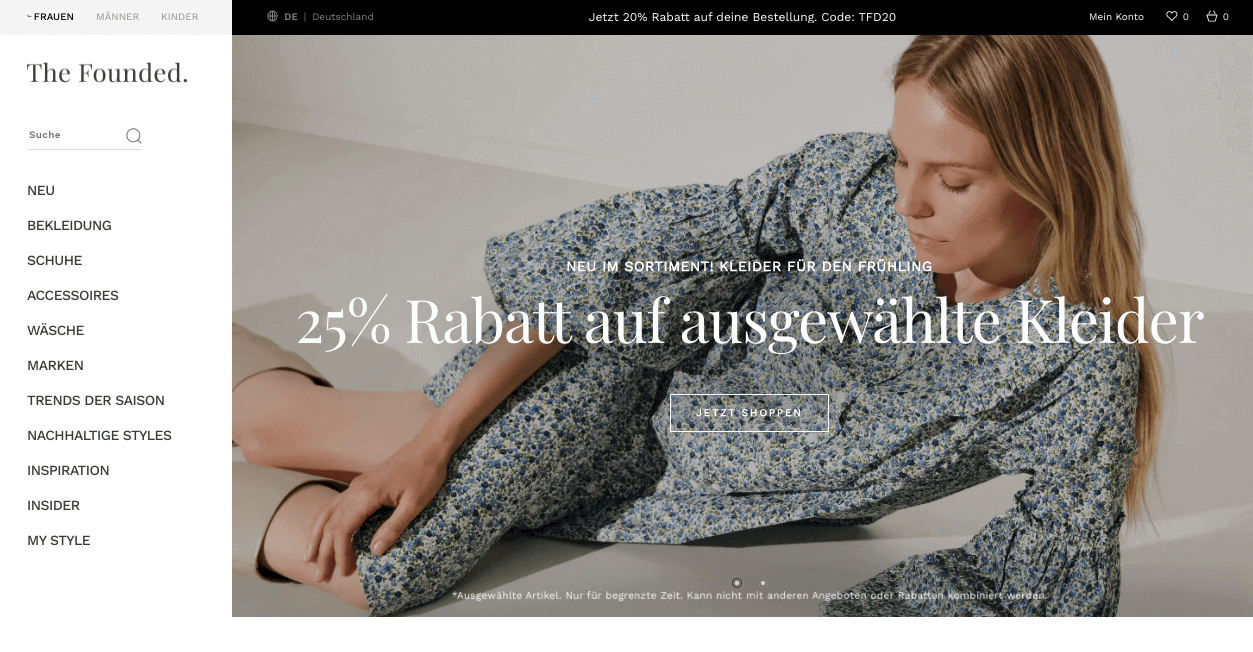 BESTSELLER.com Screenshot