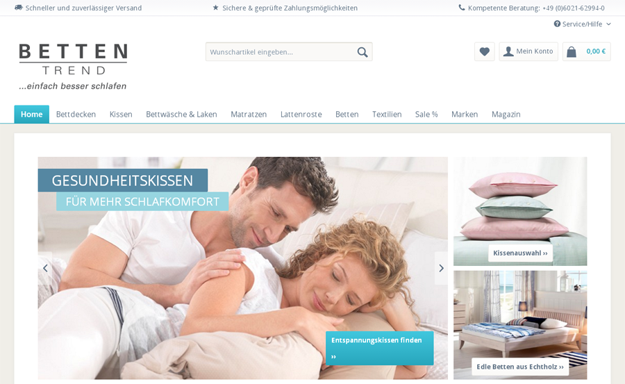 Betten Trend Screenshot