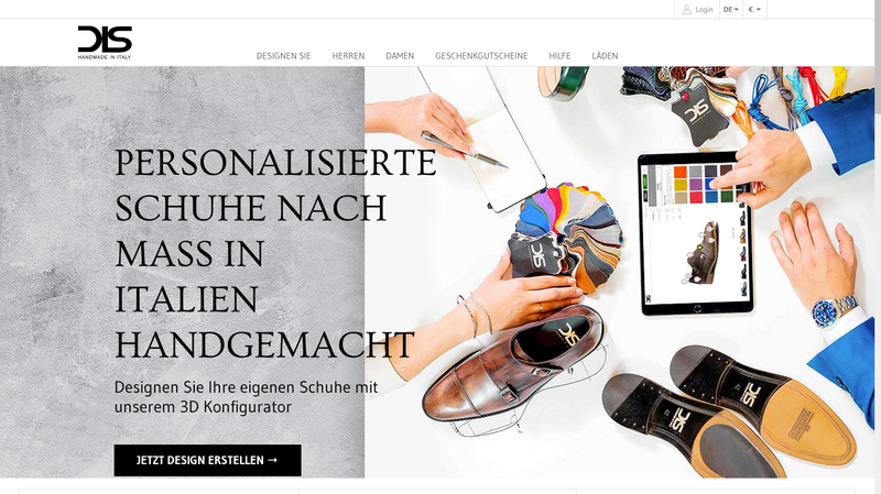 DIS Design Italian Shoes Screenshot