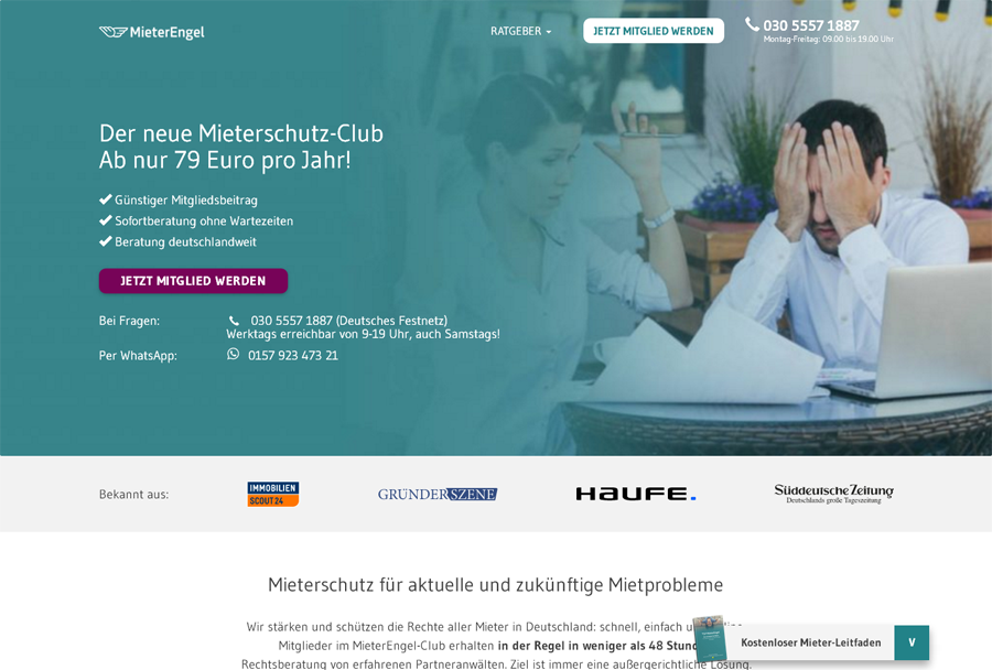 MieterEngel Screenshot