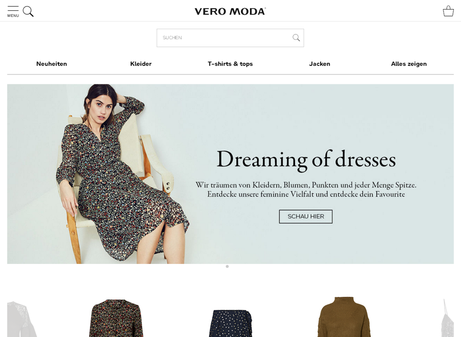 Vero Moda Screenshot