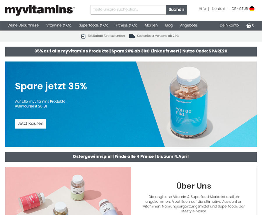 MyVitamins Screenshot
