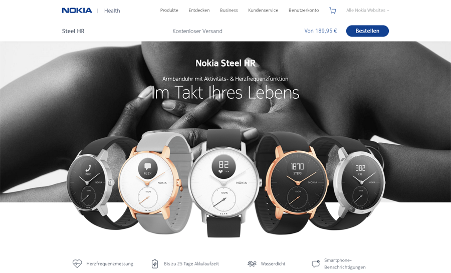 Nokia Health Screenshot