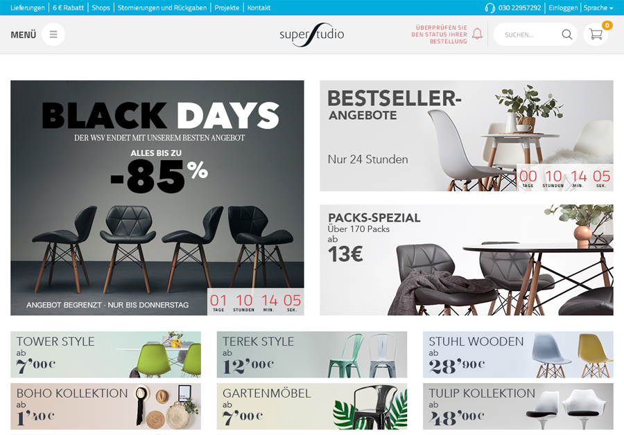 Superestudio.de Screenshot