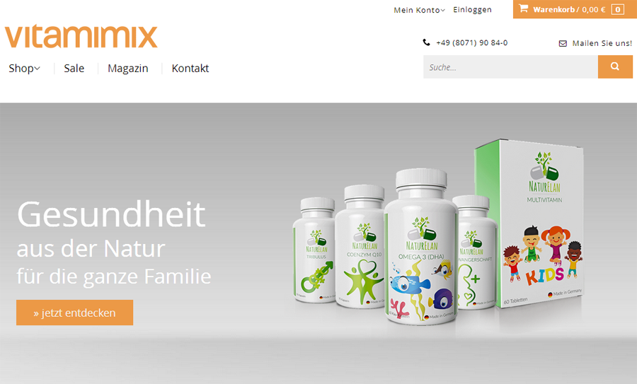 vitamimix.de Screenshot