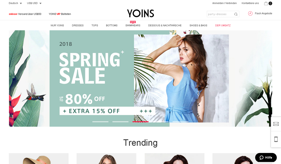 Yoins Screenshot