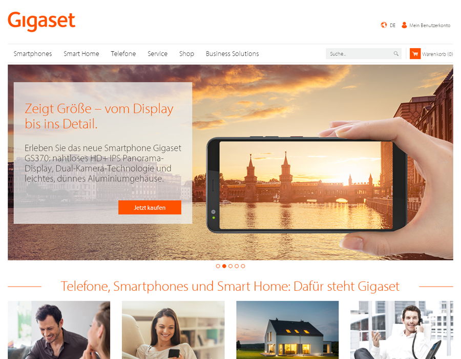 Gigaset Screenshot
