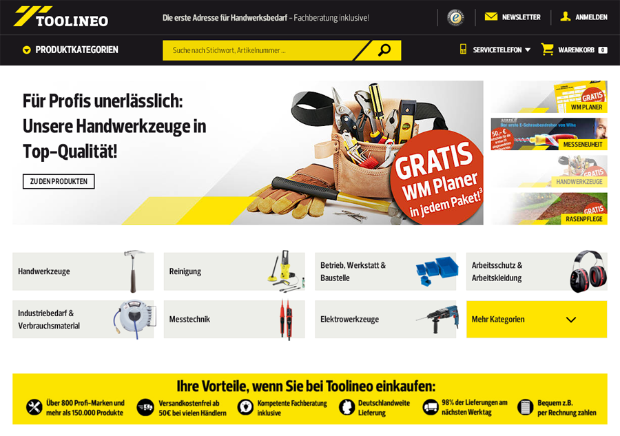 Toolineo Screenshot