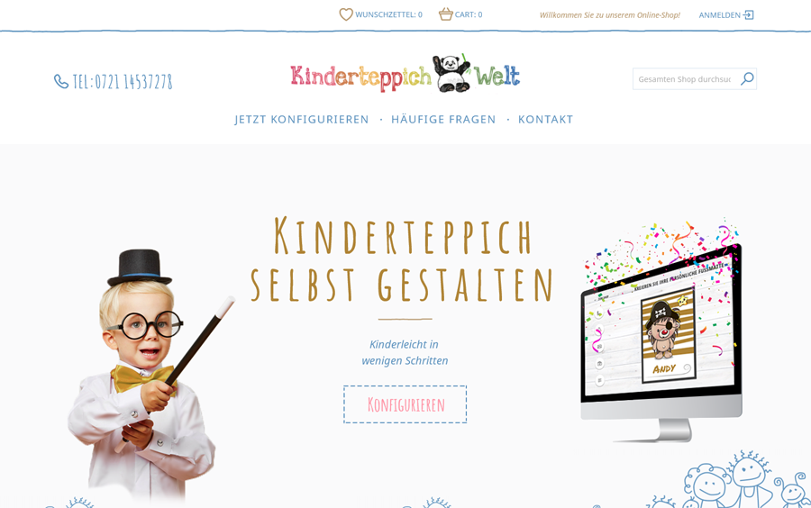 Kinderteppich Welt Screenshot