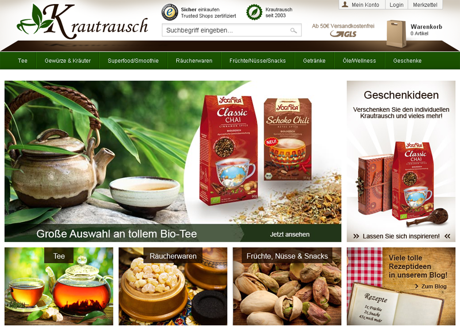 Krautrausch.de Screenshot