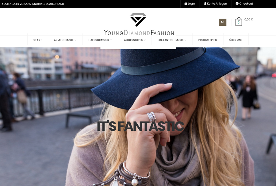 YoungDiamondFashion Screenshot