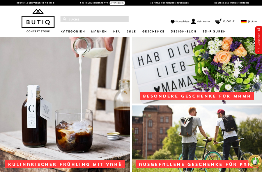 butiq.de Screenshot