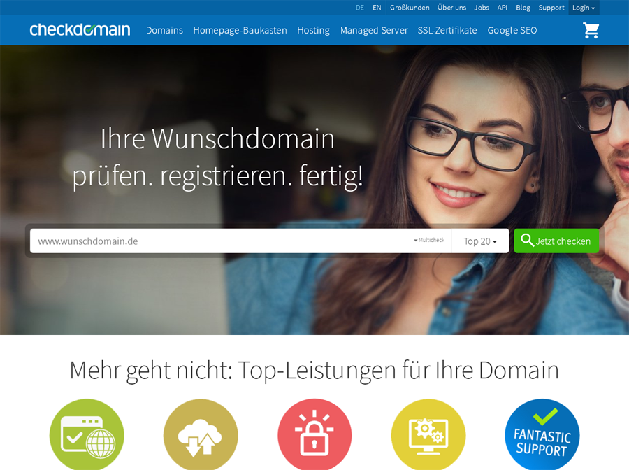 checkdomain Screenshot