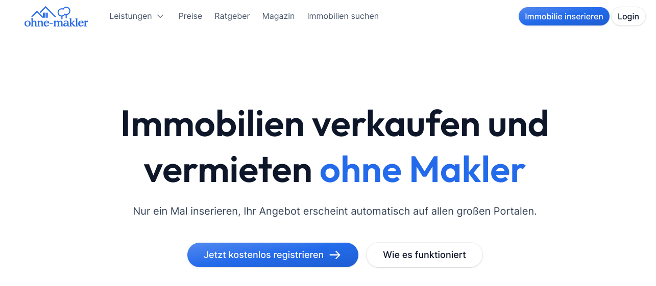 Ohne Makler Screenshot