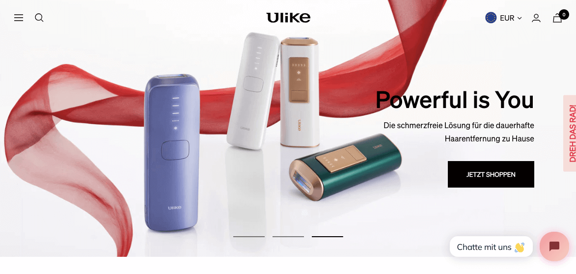 Ulike Screenshot