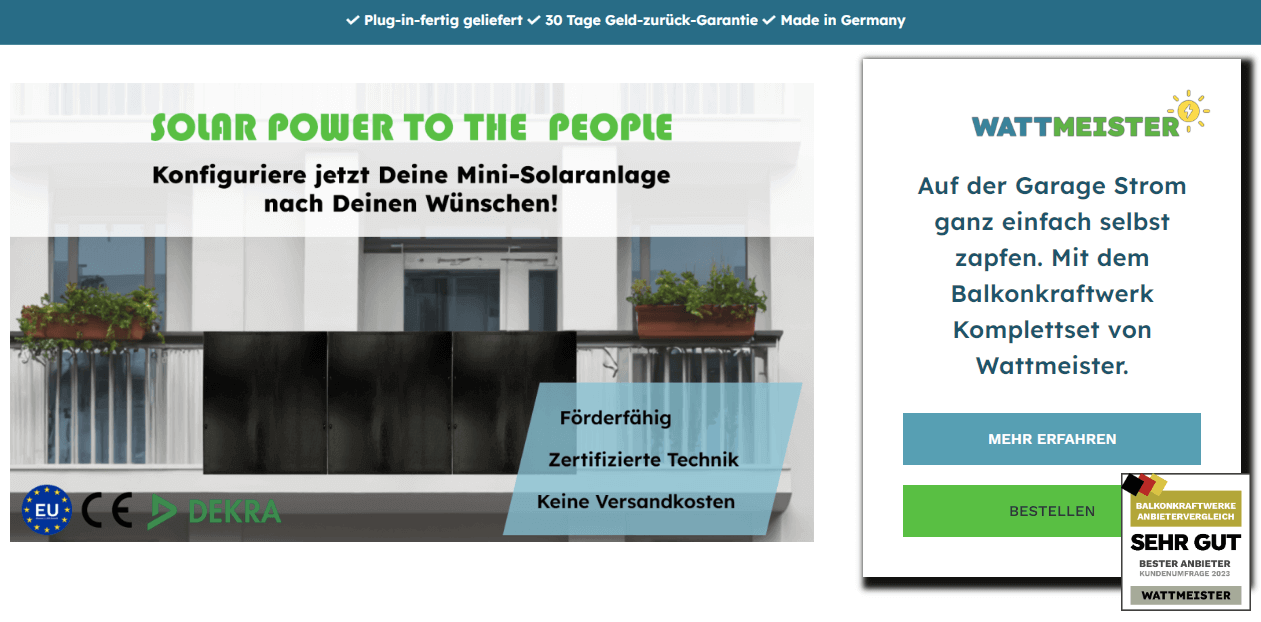 WATTMEISTER Screenshot