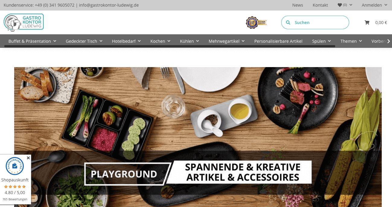 GASTROKONTOR LUDEWIG Screenshot
