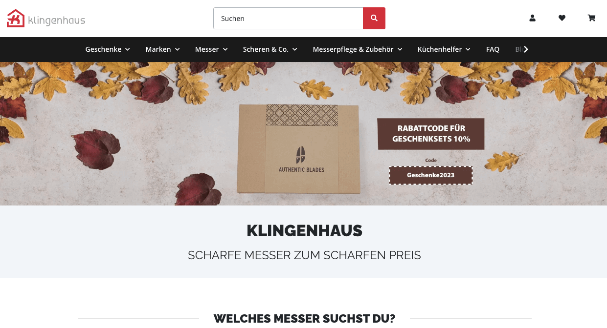 Klingenhaus Screenshot