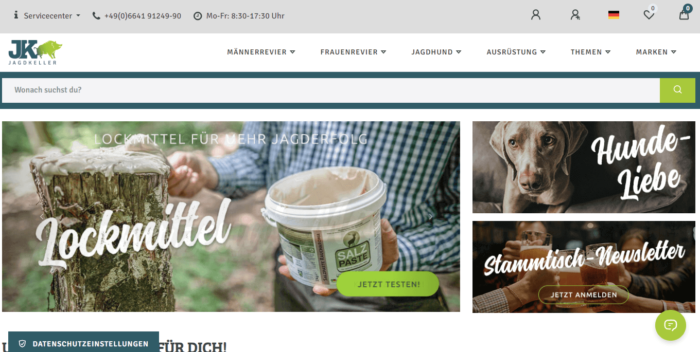 JAGDKELLER Screenshot