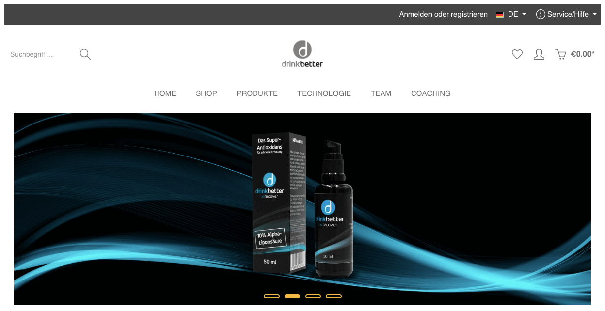 drinkbetter Screenshot