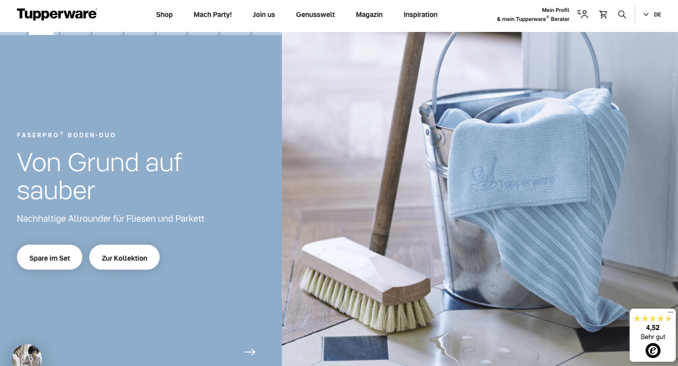 Tupperware Screenshot
