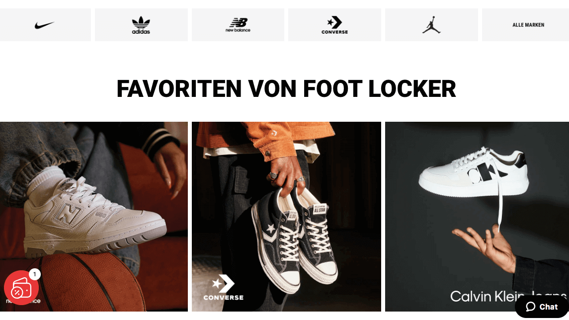 Foot Locker Screenshot