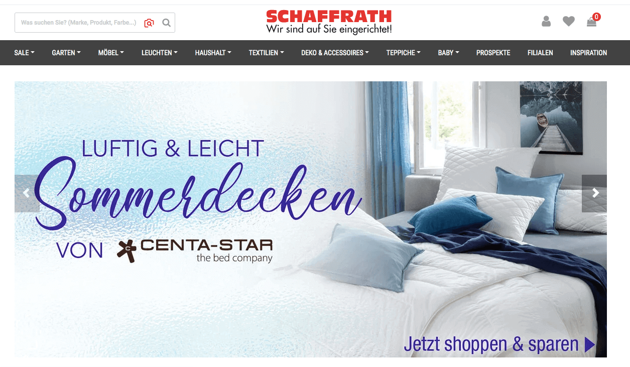 Möbel Schaffrath Screenshot