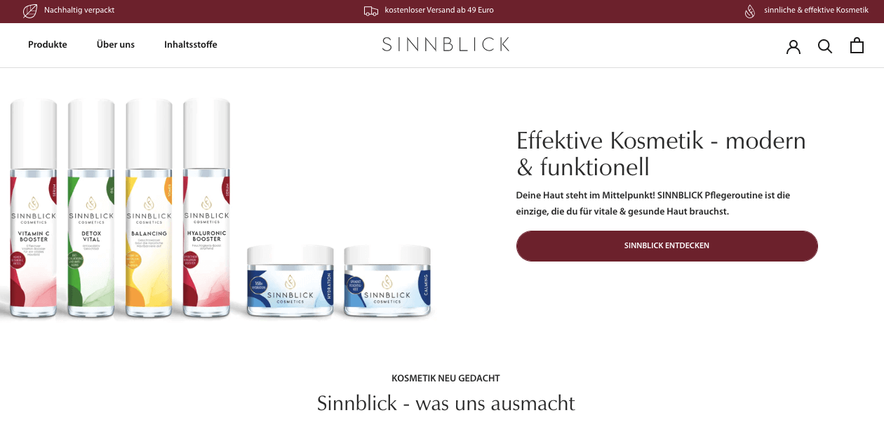 SINNBLICK Screenshot