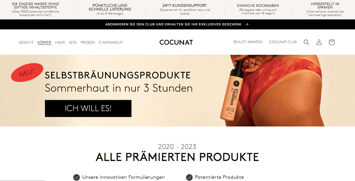 COCUNAT Screenshot
