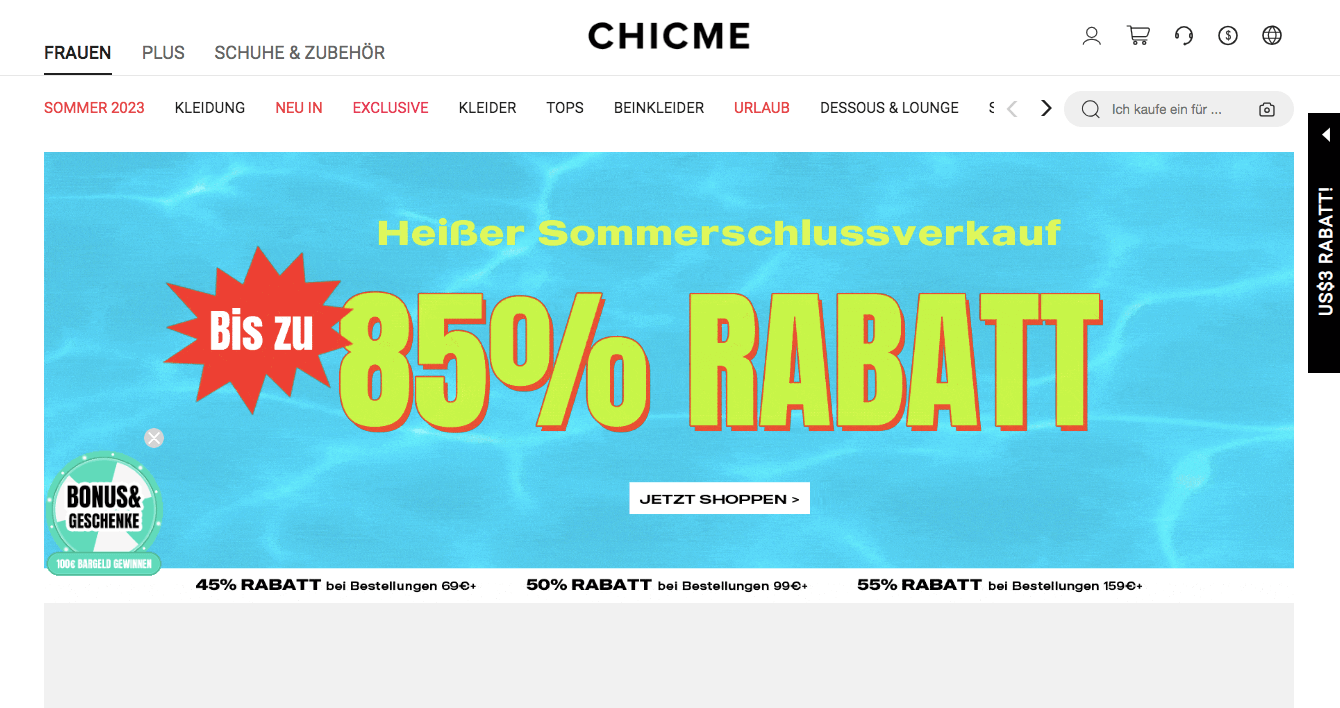 CHICME Screenshot