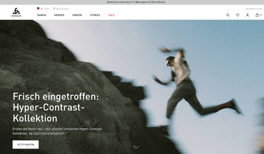 Odlo AT Screenshot