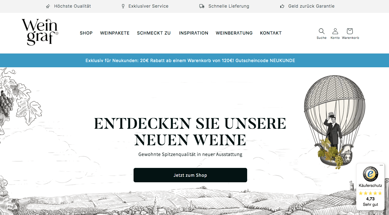 Weingraf Screenshot