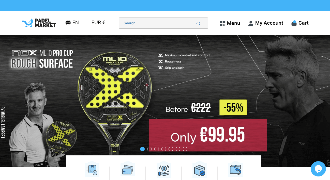 PADEL MARKET Screenshot