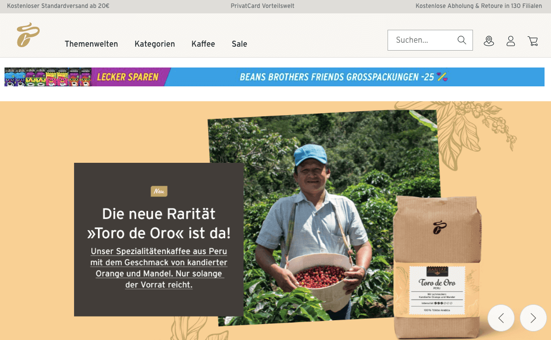 Tchibo AT Screenshot