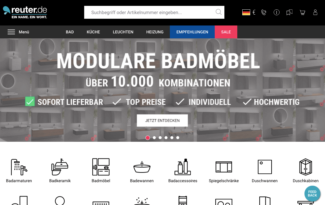reuter.de Screenshot