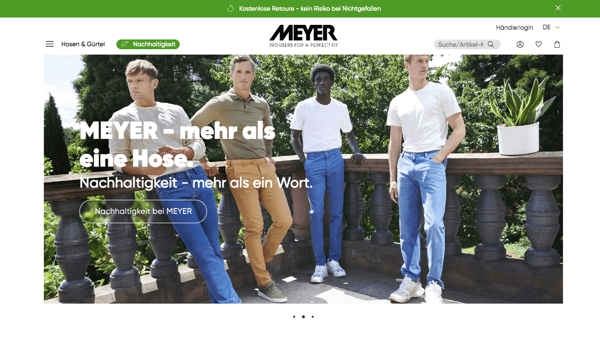 MEYER Hosen Screenshot