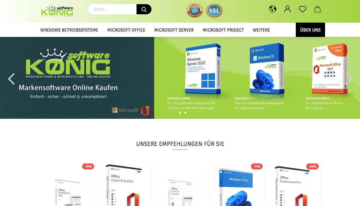 software KÖNIG Screenshot