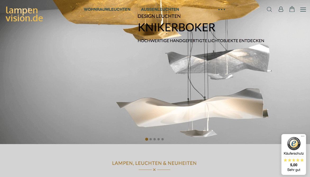 Lampen Vision Screenshot