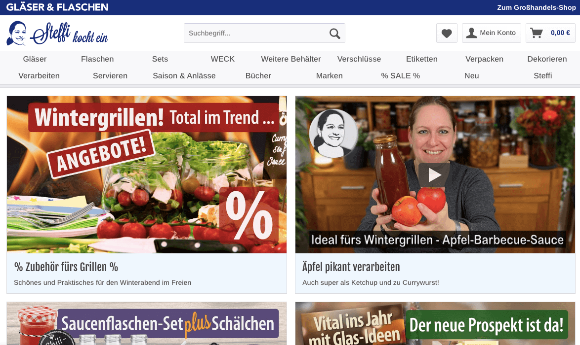 GLÄSER & FLASCHEN Screenshot