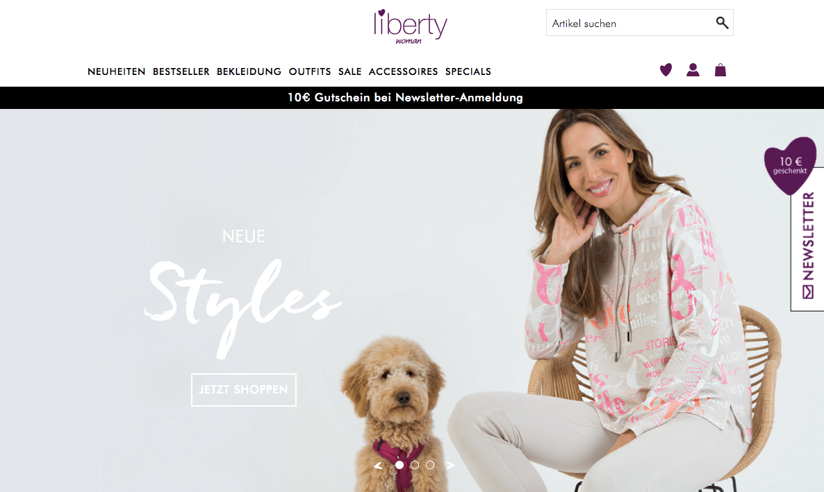 liberty woman Screenshot