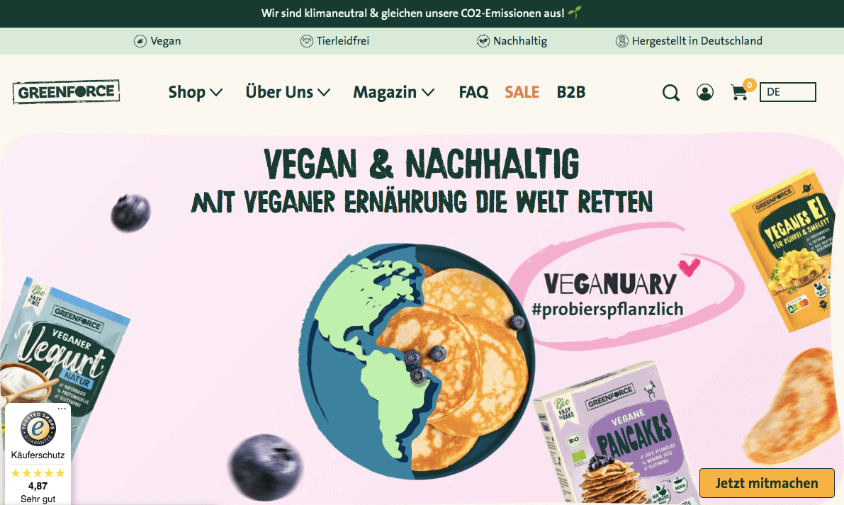 GREENFORCE Screenshot