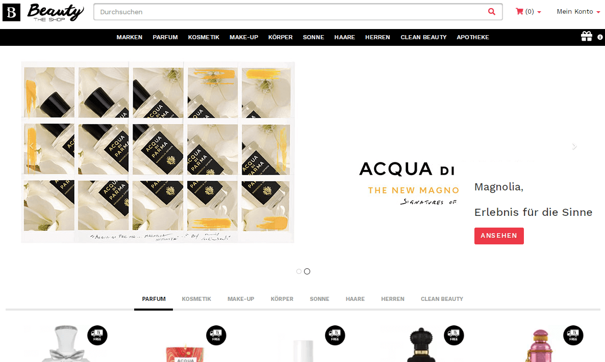 Beauty THE SHOP Screenshot
