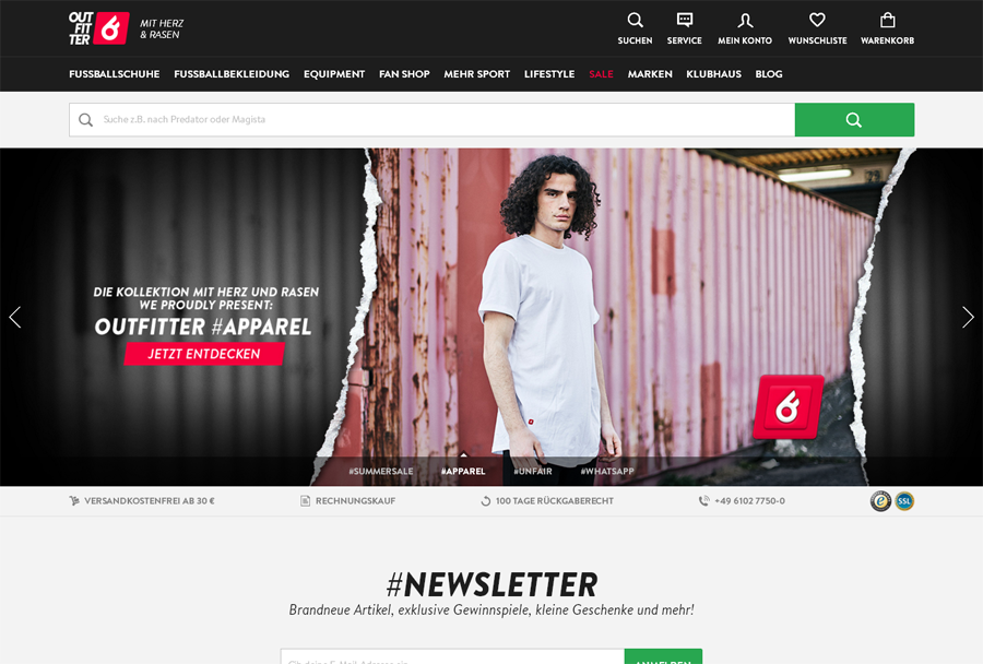 OUTFITTER Screenshot