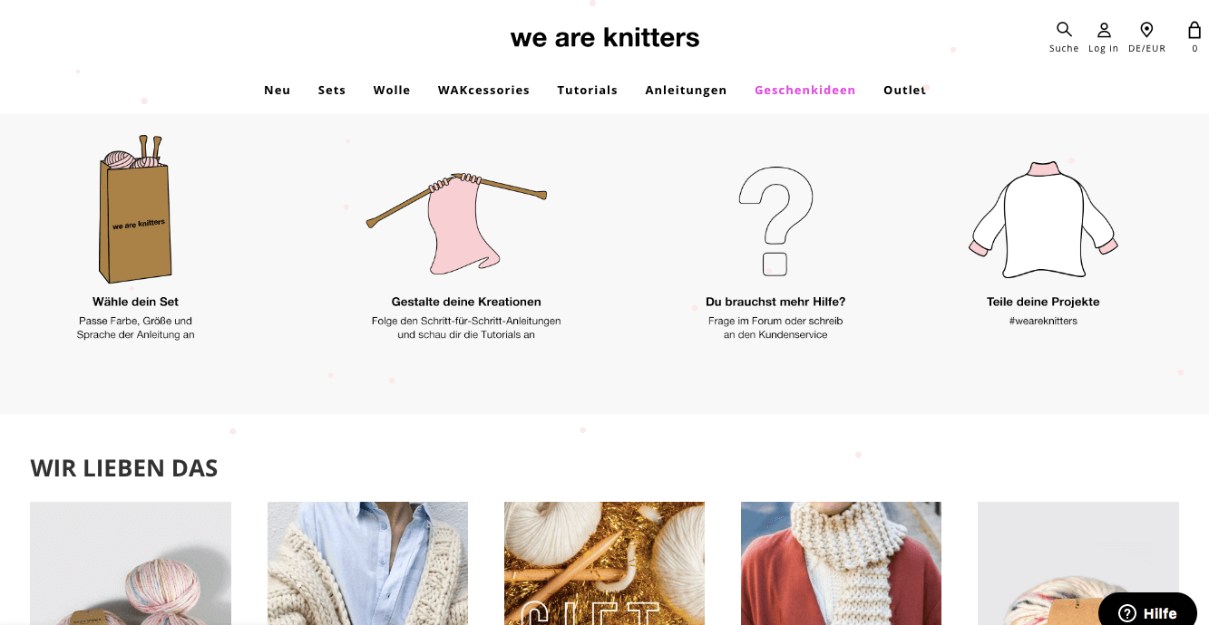 we are knitters Screenshot