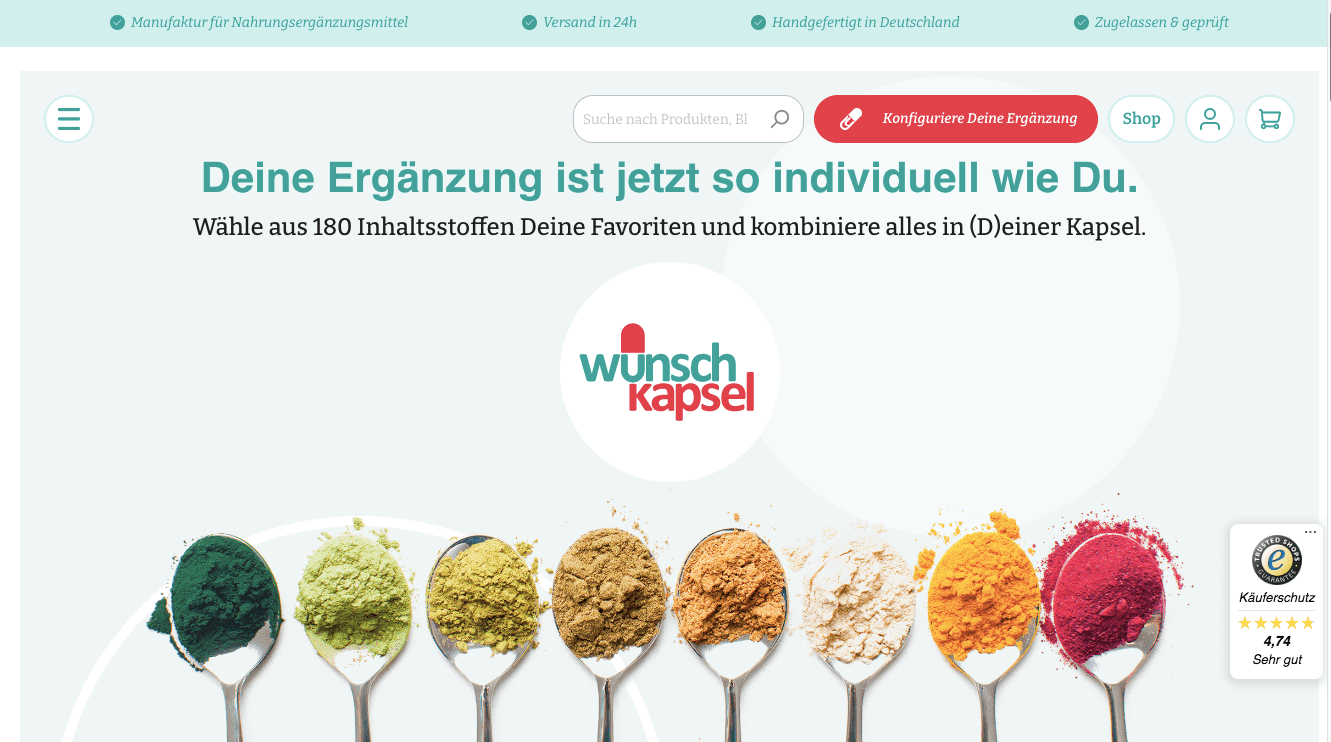 wunschkapsel Screenshot